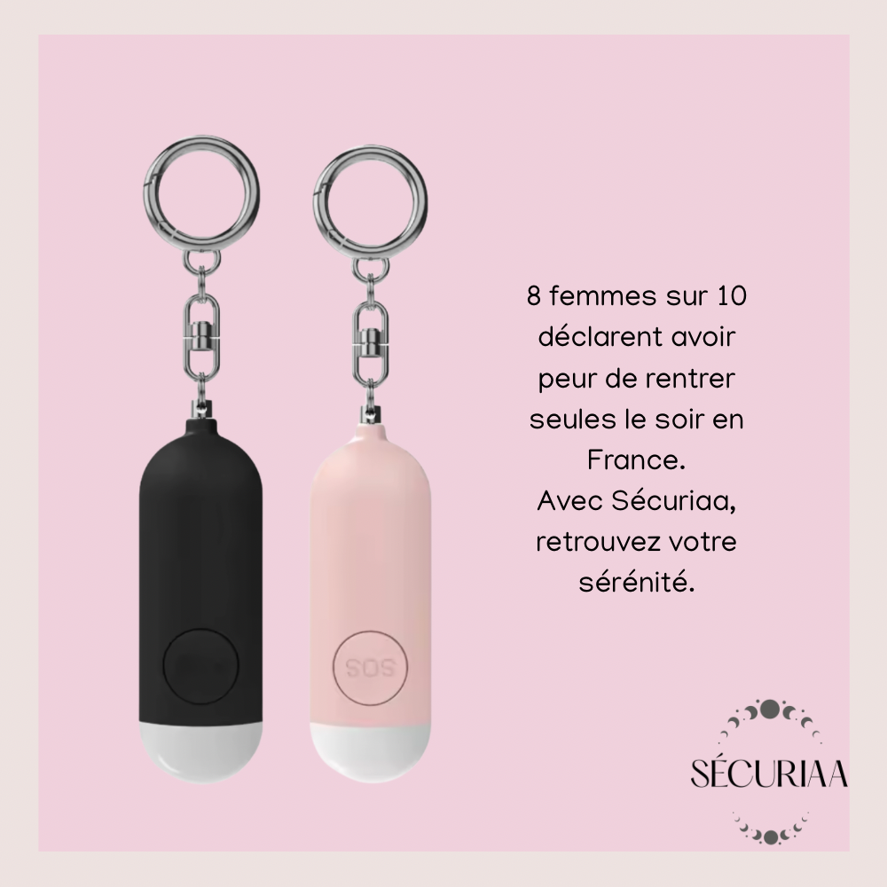 Alarme auto-défense féminine